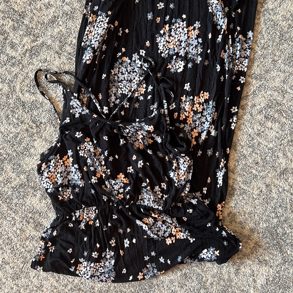 LOFT Outlet Floral Maxi Dress